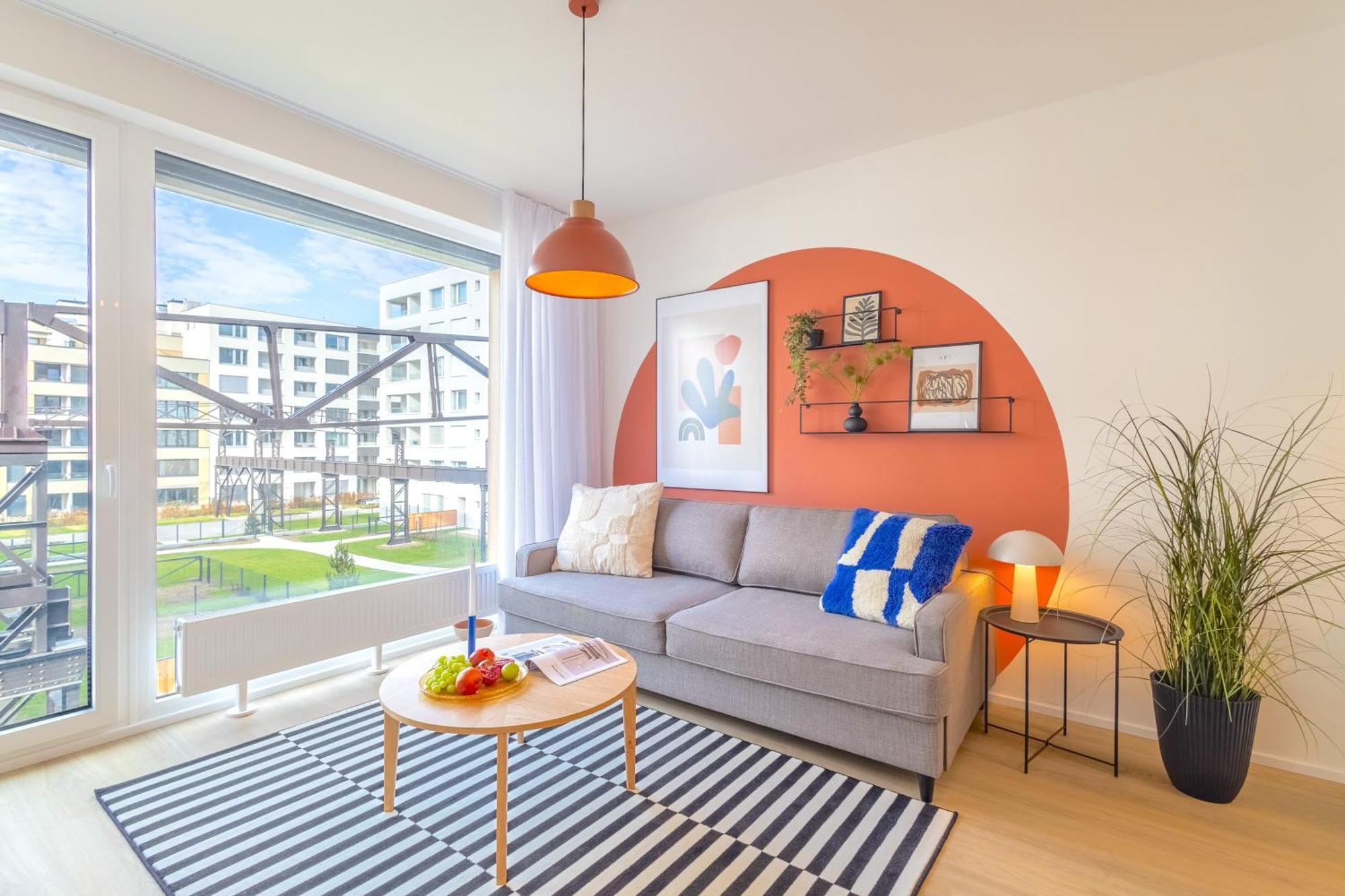 Design Apartment - Balcony, Free Parking, Yoga, 10 Mins To Center, By Gravity Прага Екстер'єр фото